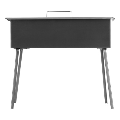 Коптильня двухъярусная 500 x 270 x 175 мм, 0.8 мм, с поддоном, на ножках, Camping Palisad Коптильня двухъярусная 500 x 270 x 175 мм, 0.8 мм, с поддоном, на ножках, Camping Palisad