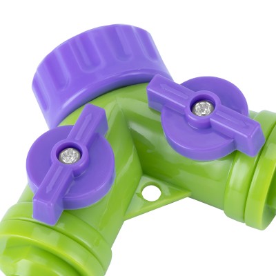 Разветвитель двухканальный, регулируемый, со штуцерами Palisad Разветвитель двухканальный, регулируемый, со штуцерами Palisad