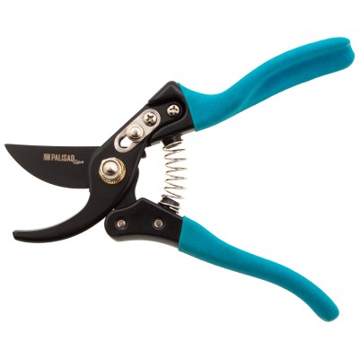Секатор прямого реза, 220 мм, алюминиевые рукоятки, Luxe, Palisad Секатор прямого реза, 220 мм, алюминиевые рукоятки, Luxe, Palisad