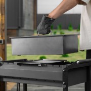 Коптильня двухъярусная 500 x 270 x 175 мм, 0.8 мм, с поддоном, на ножках, Camping Palisad