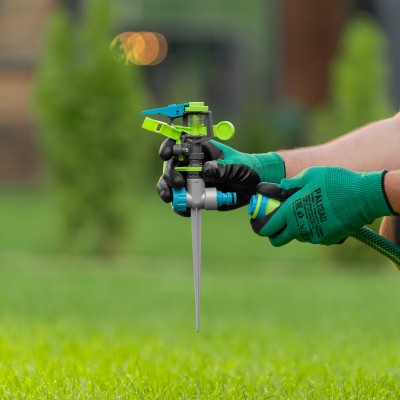 Разбрызгиватель усиленный, импульсный, с регулировкой угла горизонт распыления до 39 м Palisad Разбрызгиватель усиленный, импульсный, с регулировкой угла горизонт распыления до 39 м Palisad