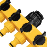 Разветвитель четырёхканальный 1/2"-3/4", регулируемый Sparta