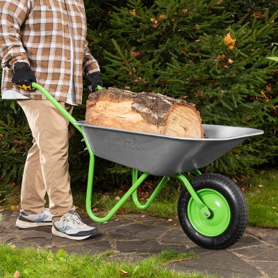 Тачка садовая, облегченная, объем 65 л Сибртех 689615 Тачка садовая, облегченная, объем 65 л Сибртех 689615