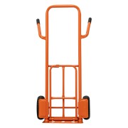 Тележка ручная двухколесная TTP2-01.00.000, грузоподъемность 190 кг, пневматические колеса d 260 мм, платформа 580 х 290 мм Сибртех