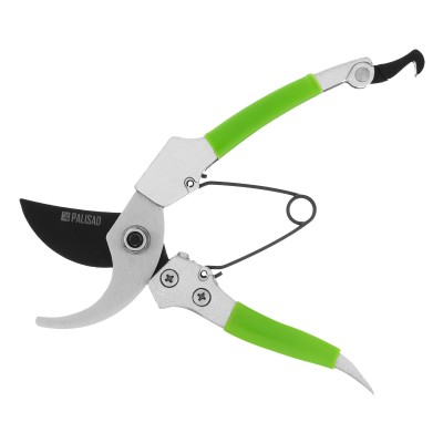 Секатор прямого реза, 180 мм, металлические обрезиненные рукоятки, Palisad Секатор прямого реза, 180 мм, металлические обрезиненные рукоятки, Palisad