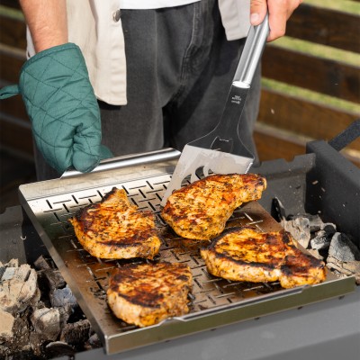 Набор приборов для барбекю, 5 шт, в алюминиевом кейсе, Camping Palisad Набор приборов для барбекю, 5 шт, в алюминиевом кейсе, Camping Palisad