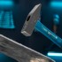 Молоток слесарный, 600 г, квадратный боек, фибергласовая обрезиненная рукоятка Gross Молоток слесарный, 600 г, квадратный боек, фибергласовая обрезиненная рукоятка Gross