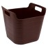 Ведро гибкое сверхпрочное, 26 л, коричневое, Сибртех Ведро гибкое сверхпрочное, 26 л, коричневое, Сибртех