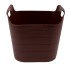 Ведро гибкое сверхпрочное, 26 л, коричневое, Сибртех Ведро гибкое сверхпрочное, 26 л, коричневое, Сибртех