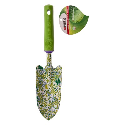 Совок посадочный широкий, 80 х 330 мм, стальной, пластиковая рукоятка, Flower Green, Palisad Совок посадочный широкий, 80 х 330 мм, стальной, пластиковая рукоятка, Flower Green, Palisad