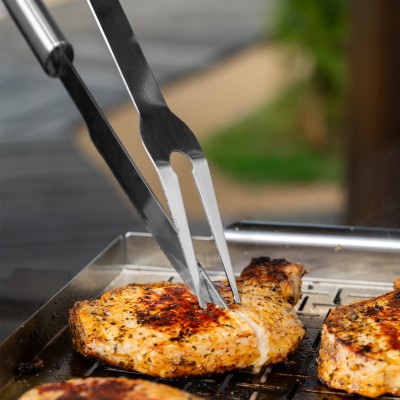 Набор приборов для барбекю, 5 шт, в алюминиевом кейсе, Camping Palisad Набор приборов для барбекю, 5 шт, в алюминиевом кейсе, Camping Palisad