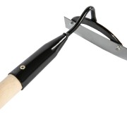 Мотыга стальная, 170 х 60 х 710 мм, деревянный черенок, Сибртех