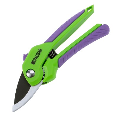 Секатор прямого реза, 210 мм, шестеренный привод, двухкомпонентные рукоятки, Palisad Секатор прямого реза, 210 мм, шестеренный привод, двухкомпонентные рукоятки, Palisad