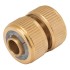 Муфта ремонтная для шланга, 1/2, латунная Palisad Муфта ремонтная для шланга, 1/2, латунная Palisad