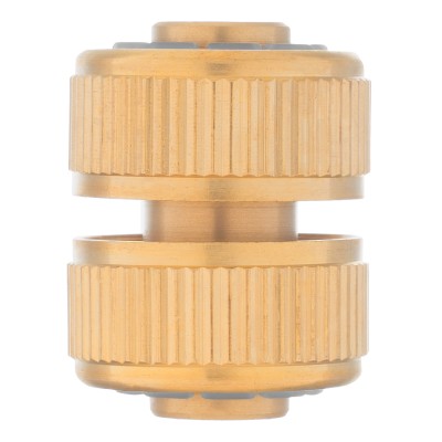 Муфта ремонтная для шланга, 1/2, латунная Palisad Муфта ремонтная для шланга, 1/2, латунная Palisad