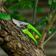 Секатор прямого реза, 185 мм, рукоятки из полипропилена, BASE// Palisad