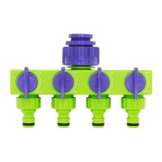 Разветвитель четырехканальный 1/2-3/4, регулируемый Palisad