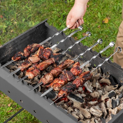 Шампуры с чехлом 45 см, 6 шт, Camping Palisad Шампуры с чехлом 45 см, 6 шт, Camping Palisad