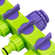 Разветвитель четырехканальный 1/2-3/4, регулируемый Palisad