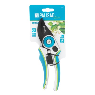 Секатор прямого реза, 210 мм, регулировка захвата, алюминиевые рукоятки, Luxe, Palisad Секатор прямого реза, 210 мм, регулировка захвата, алюминиевые рукоятки, Luxe, Palisad
