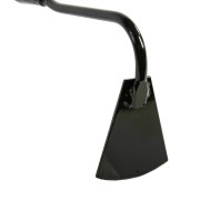 Мотыга стальная, 60 х 80 х 780 мм, узкая, деревянный черенок, Сибртех