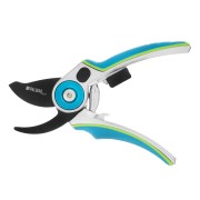 Секатор прямого реза, 210 мм, регулировка захвата, алюминиевые рукоятки, Luxe, Palisad