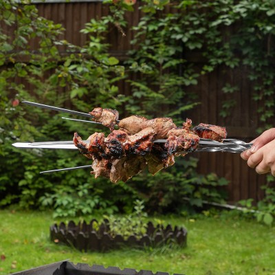 Шампуры с чехлом 60 см, 6 шт, Camping Palisad Шампуры с чехлом 60 см, 6 шт, Camping Palisad