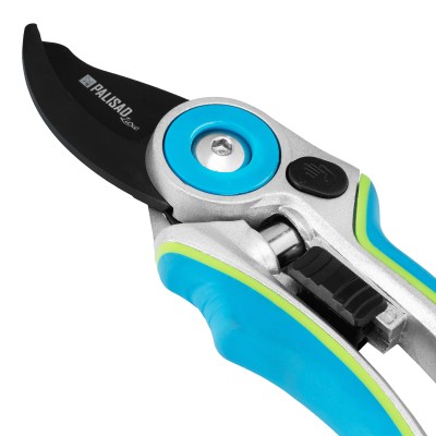 Секатор прямого реза, 210 мм, регулировка захвата, алюминиевые рукоятки, Luxe, Palisad Секатор прямого реза, 210 мм, регулировка захвата, алюминиевые рукоятки, Luxe, Palisad