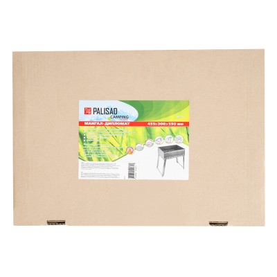 Мангал для дачи PALISAD Camping, дипломат, размер 455х315х550 мм, 69734 Мангал для дачи PALISAD Camping, дипломат, размер 455х315х550 мм, 69734