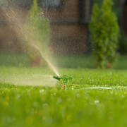 Разбрызгиватель латунный, импульсный, с регулировкой угла горизонт распыления до 26 м Palisad