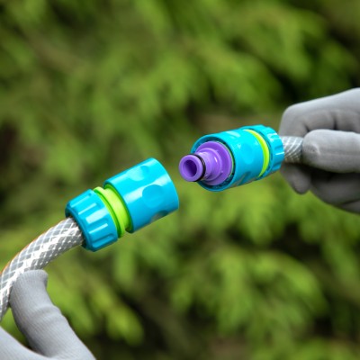 Переходник-Соединитель пластмассовый, штуцерный Palisad Переходник-Соединитель пластмассовый, штуцерный Palisad