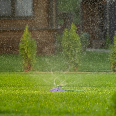 Разбрызгиватель вращающийся Бабочка, 3 лопасти, с регулировкой Palisad Разбрызгиватель вращающийся Бабочка, 3 лопасти, с регулировкой Palisad