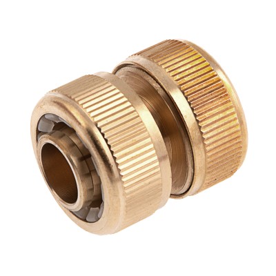 Муфта ремонтная для шланга, 3/4, латунная Palisad Муфта ремонтная для шланга, 3/4, латунная Palisad