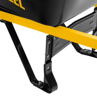 Тачка строительная, усиленная, объем 140 л, 250 кг, двухколесная, колесо 15х6.00-6 Denzel Тачка строительная, усиленная, объем 140 л, 250 кг, двухколесная, колесо 15х6.00-6 Denzel