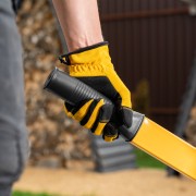 Тачка строительная, усиленная, объем 140 л, 230 кг, колесо 15х6.00-6 Denzel