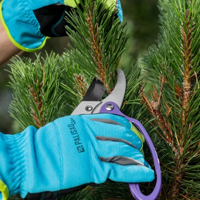 Секатор прямого реза, 200 мм, храповой механизм, металлические обрезиненные рукоятки, Palisad Секатор прямого реза, 200 мм, храповой механизм, металлические обрезиненные рукоятки, Palisad