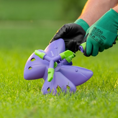 Разбрызгиватель вращающийся Бабочка, 3 лопасти, с регулировкой Palisad Разбрызгиватель вращающийся Бабочка, 3 лопасти, с регулировкой Palisad