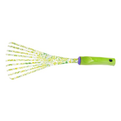 Грабли веерные 9 - зубые, 130 х 415 мм, стальные, пластиковая рукоятка, Flower Green, Palisad Грабли веерные 9 - зубые, 130 х 415 мм, стальные, пластиковая рукоятка, Flower Green, Palisad