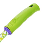 Грабли веерные 9 - зубые, 130 х 415 мм, стальные, пластиковая рукоятка, Flower Green, Palisad