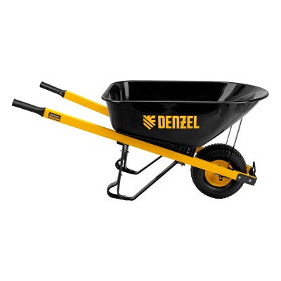 Тачка строительная, усиленная, объем 140 л, 230 кг, колесо 15х6.00-6 Denzel Тачка строительная, усиленная, объем 140 л, 230 кг, колесо 15х6.00-6 Denzel