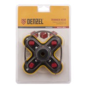 Головка триммерная универсальная гайка М10 х 1.25 левая Denzel