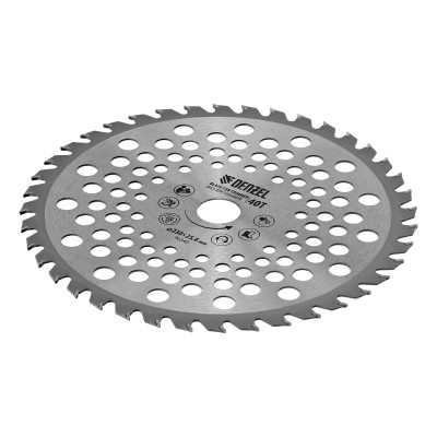 Диск для триммера, 230 х 25.4 мм, толщина 1.3 мм, 40 зубьев Denzel Диск для триммера, 230 х 25.4 мм, толщина 1.3 мм, 40 зубьев Denzel