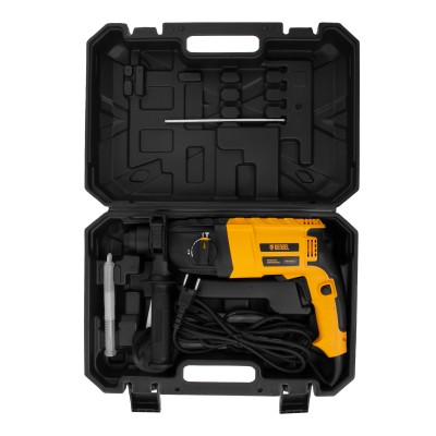 Перфоратор электрический RHH-600-22, SDS-plus, 600 Вт, 2,5 Дж, 2 реж.// Denzel Перфоратор электрический RHH-600-22, SDS-plus, 600 Вт, 2,5 Дж, 2 реж.// Denzel