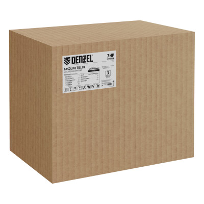 Мотоблок DPT-270SB, 7 л.с., ремен.сцеп, фрез 3х4, ШОМ, без колес, передачи 2В/1Н// Denzel Мотоблок DPT-270SB, 7 л.с., ремен.сцеп, фрез 3х4, ШОМ, без колес, передачи 2В/1Н// Denzel