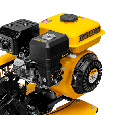 Мотоблок DPT-270SB, 7 л.с., ремен.сцеп, фрез 3х4, ШОМ, без колес, передачи 2В/1Н// Denzel Мотоблок DPT-270SB, 7 л.с., ремен.сцеп, фрез 3х4, ШОМ, без колес, передачи 2В/1Н// Denzel