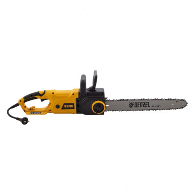 Пила цепная электрическая EDS-2200, 2.2 кВт,продольная, шина 45 см, шаг 3/8, паз 1.3 мм, 62 звена Denzel Пила цепная электрическая EDS-2200, 2.2 кВт,продольная, шина 45 см, шаг 3/8, паз 1.3 мм, 62 звена Denzel