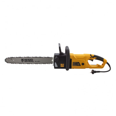 Пила цепная электрическая EDS-2200, 2.2 кВт,продольная, шина 45 см, шаг 3/8, паз 1.3 мм, 62 звена Denzel Пила цепная электрическая EDS-2200, 2.2 кВт,продольная, шина 45 см, шаг 3/8, паз 1.3 мм, 62 звена Denzel