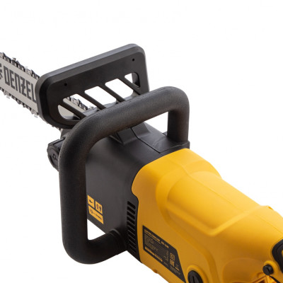 Пила цепная электрическая EDS-2200, 2.2 кВт,продольная, шина 45 см, шаг 3/8, паз 1.3 мм, 62 звена Denzel Пила цепная электрическая EDS-2200, 2.2 кВт,продольная, шина 45 см, шаг 3/8, паз 1.3 мм, 62 звена Denzel