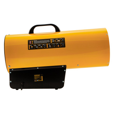 Газовая тепловая пушка GHG-50, 50 кВт, 1400 м3/ч, пропан-бутан Denzel Газовая тепловая пушка GHG-50, 50 кВт, 1400 м3/ч, пропан-бутан Denzel