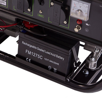 Генератор бензиновый БС-3500Э, 3.2 кВт, 230В, 4-х тактный, 15 л, электростартер Сибртех Генератор бензиновый БС-3500Э, 3.2 кВт, 230В, 4-х тактный, 15 л, электростартер Сибртех